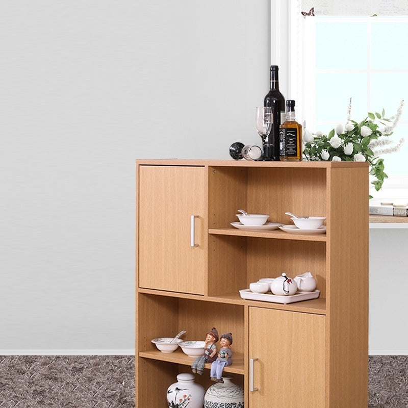 Modern Storage Cabinet with Doors for Living Room and Bedroom Organization